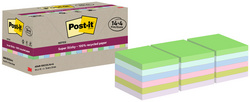  Haftnotizen super sticky Recycling notes, 76 x 76 mm (Vorteilspack)