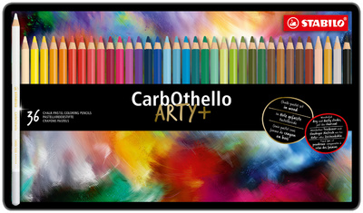 Pastellkreidestift CarbOthello ARTY+, 36er Metalletui