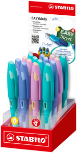Stylo plume EASYbirdy Pastel Edition, en présentoir de comptoir