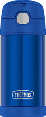     Isolier-Trinkflasche FUNTAINER, Uni blau