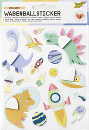 Wabenball Sticker DINO-MITE