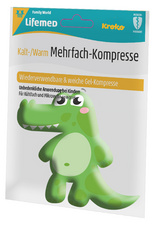 Kalt-/Warm-Kompresse, Motiv: Kroko