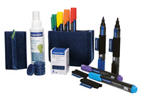 Whiteboard Essentials Kit, blau
