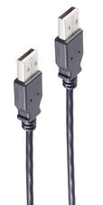 Câble de raccordement USB 2.0 High Speed, USB-A mâle - USB-A mâle