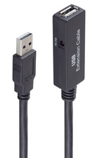 Câble de rallonge USB 2.0 actif, USB-A mâle - USB-A femelle