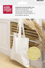 Sac de courses de coton, blanc