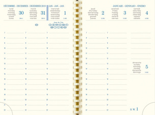 Agenda de poche "SAD 13S" - grille