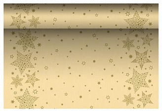 Weihnachts-Tischläufer "Christmas Shine", creme