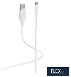 Daten- & Ladekabel, USB-A Stecker - USB-B micro Stecker