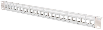 19" Modular Patch Panel für Keystone Module