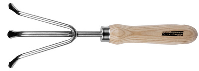 Gartenkralle, mit Holzgriff