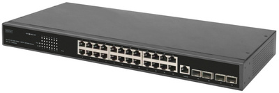 19" Gigabit Ethernet Switch, 24 Port
