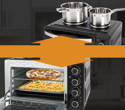 Visuel de référence : cuisson à la casserole et au four simultanément