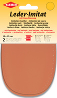 Leder-Imitat mit Kaschierung, orange