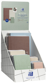 Cahier à spirale MyRec'Up, présentoir de comptoir