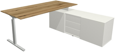 Bureau complet "Form 2", érable