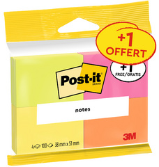 Haftnotizen Post-it(R) Notes, 38 x 51 mm