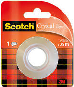 Crystal Clear Klebefilm, 19 mm x 25 m