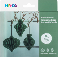 Waben-Kugeln, grün, Verpackung