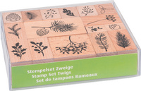  Motivstempel-Set "Zweige"