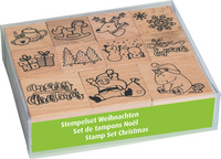  Motivstempel-Set "Xmas Patches"