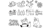 Motive "Xmas Patches"