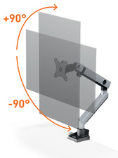 Detailansicht: 180° drehbar