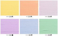 Farbübersicht Pastel Set