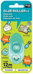 Mini roller adhésif "LE TG-1512", vert - carte blister