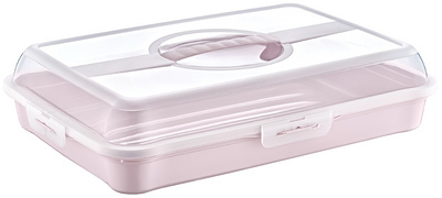 Kuchenhaube "enrico", nordic-pink / transparent