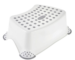 Tritthocker "tomek pure", weiß