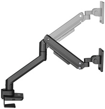 Monitorarm aus Aluminium, Armlänge: 473 mm - Seitenansicht