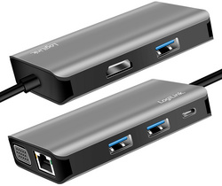 Station d'accueil USB 3.2 (Gen 1), 7 ports