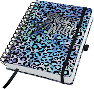 Carnet à spirales Jolie Inspire "Blue Leo Love"