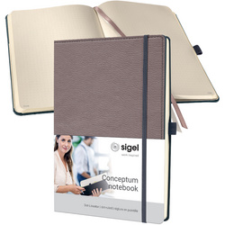 Carnet de notes Conceptum Design Casual, taupe