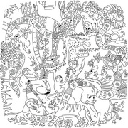 Motif "JUNGLE"
