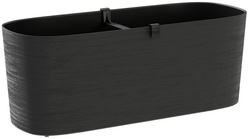 Blumenkasten "Paros", black