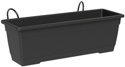 Blumenkasten-Set "Birka", anthrazit