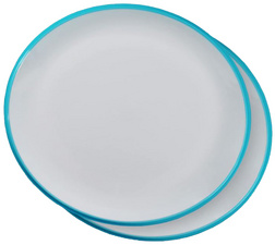 Speiseteller-Set, blau