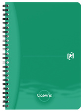 Cahier à spirale "Oceanis", vert