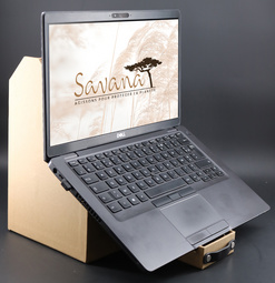 Symbolbild: zeigt die Anwendung als Laptopständer