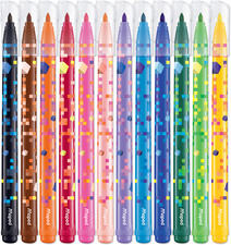 Fasermaler PIXEL PARTY, 12 Farben