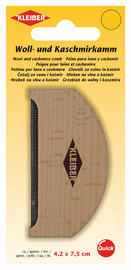 Peigne pour laine et cachemire, en bois