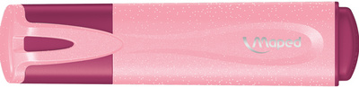 Textmarker GLITTER PASTEL, pastellrosa