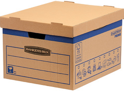 BANKERS BOX Umzugskarton SmoothMove FastFold, 47 Liter