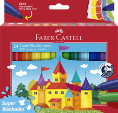 Fasermaler JUMBO Superwashable, 24er Kartonetui