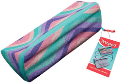 Schlamper-Etui XXL EFFECT "PASTEL SOFTY WAVES"
