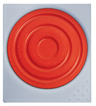 Ersatz-Farbschale, zinnoberrot dunkel