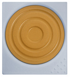 Ersatz-Farbschale, ockergelb