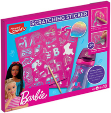 Kratzbilder-Sticker SCRATCHING STICKER Barbie